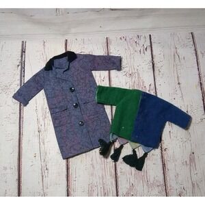 Vtg. Ideal Tammy Puddle Jumper Coat And Pizza Party Jacket‎